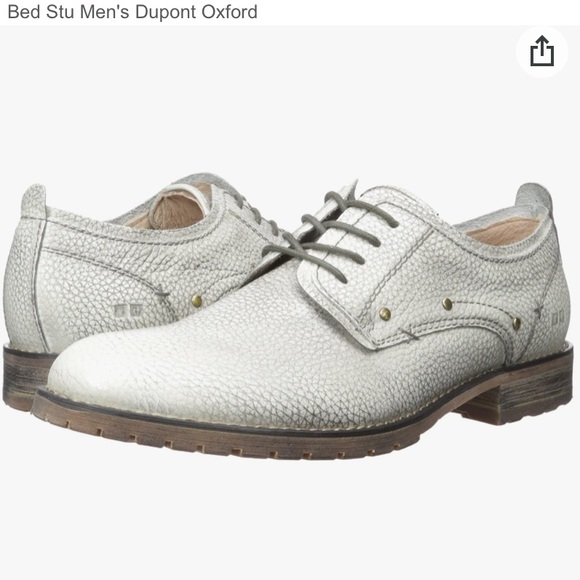 Bed Stu Mens Leather DuPont Oxford Lace Up Sz 12
